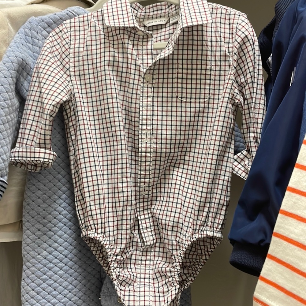Janie and jack onesie shirt